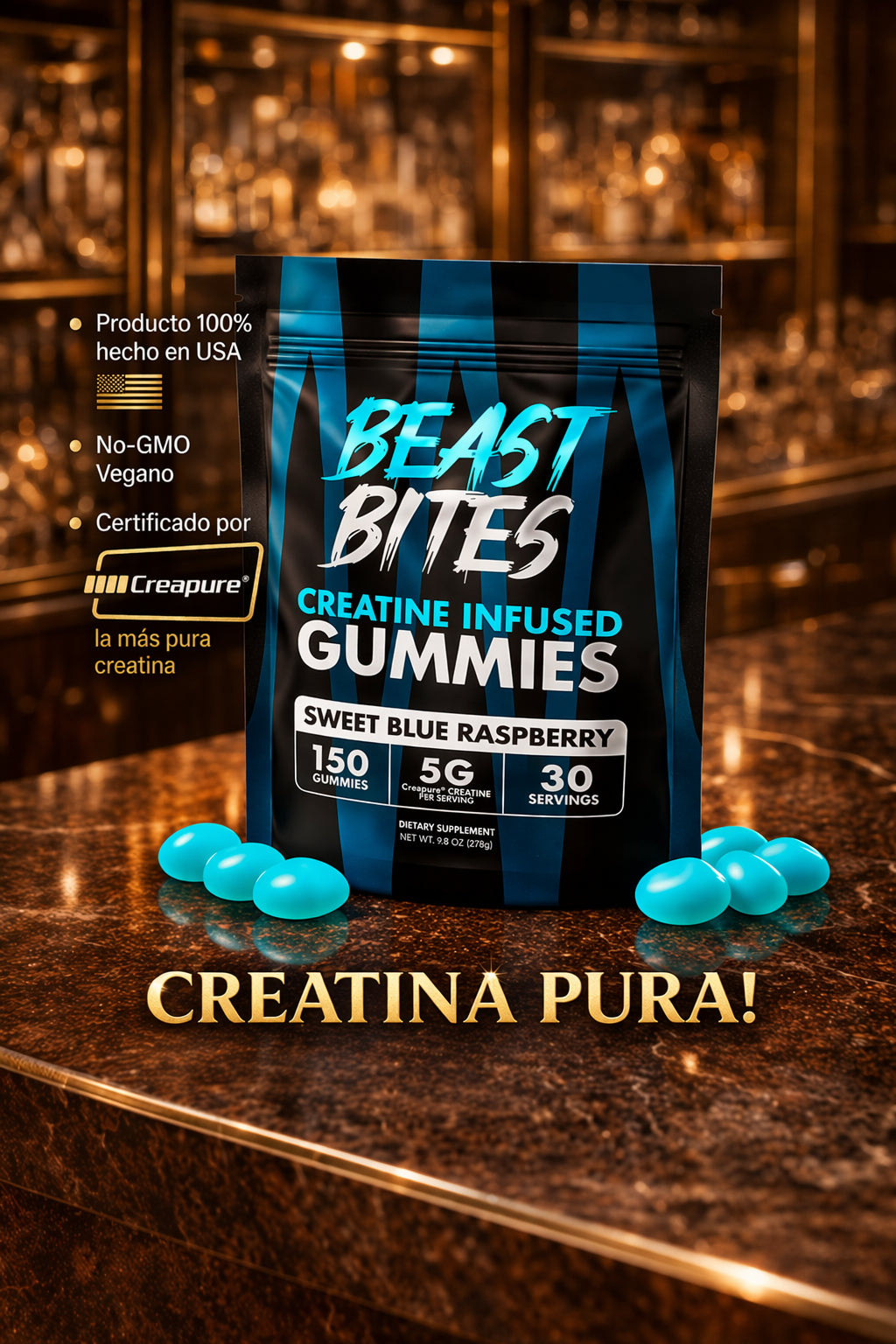 Beast Bites - Creatina en gomitas