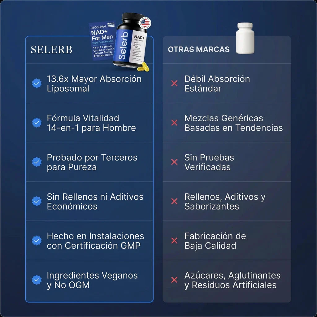 NAD+ para hombres