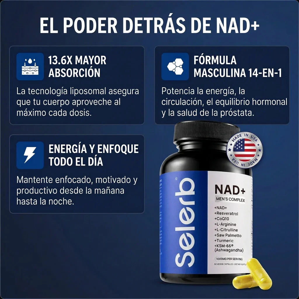NAD+ para hombres