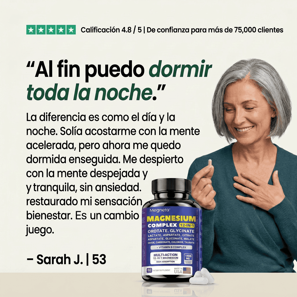 Suplemento 12 en 1 - Magnesio Complex 60cp